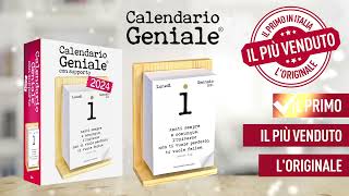 Idea Regalo originale Calendario Geniale 2024  Il Primo il più venduto il più apprezzato [upl. by Ailuig]