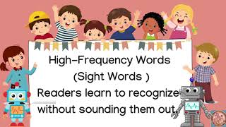 HighFrequency Words Sight Words [upl. by Nalyr]