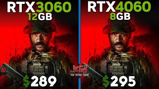 RTX 3060 12G vs RTX 4060  Tested in 15 games [upl. by Whiffen]