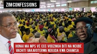 Honai Ma MPs Ve CCC Vodzinga Biti Na Ncube Vachiti Vakavoterwa NeKuda Kwa Chamisa [upl. by Dun]