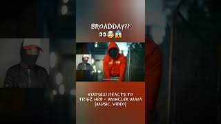 KURSEXI Reacts To TRIGZ HRB  Moncler Maya Music Video  ‎Grmdaily rap [upl. by Nyrac]