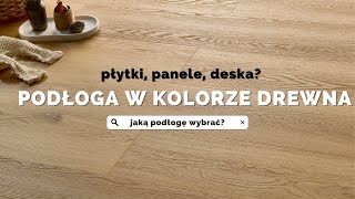 Płytki panele winylowe czy panele laminowane Co wybrać [upl. by Hairakcaz]