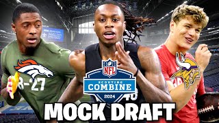 2024 NFL Mock Draft After The Combine [upl. by Turnbull806]