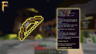 Converting juju bow into max bow  fakepixel Skyblock [upl. by Cirederf]