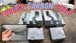 Making My First Forged Carbon Fiber Mold [upl. by Mckale481]