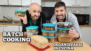 Batch Cooking Come organizzarsi in cucina e risparmiare tempo Forno pentole e instant pot [upl. by Naziaf]