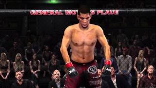 Undisputed 2010 online gameplay nate diaz vs clay guida [upl. by Aitropal]