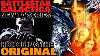 New Battlestar Galactica TV Show Honoring The Original 1978 Series [upl. by Attayek]