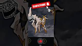 If Arceus joined the Battle 💝  Trolling Face  pokemon anime arceus legends OP POKE TECH [upl. by Arnie]