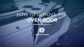 How to Remove the Oven Door [upl. by Lekzehcey]