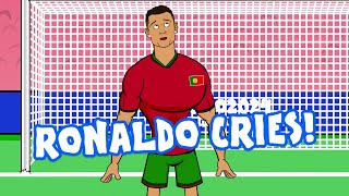 RONALDO CRIES😭 CR7 misses a penalty against Slovenia Euro 2024 Goals Highlights [upl. by Dhruv22]