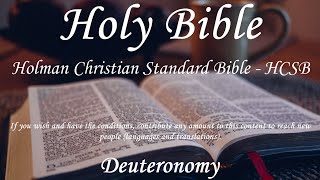 English Audio Bible  Deuteronomy COMPLETE  Holman Christian Standard Bible HCSB [upl. by Rama544]