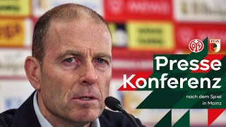 Pressekonferenz nach Mainz  Thorup und Henriksen [upl. by Immak]