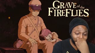 FIRST TIME WATCHING Grave Of The Fireflies Movie Reaction  IT WAS BRUTAL [upl. by Kiryt]