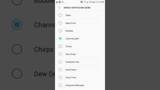 Samsung Galaxy S6 All notification sound [upl. by Aihsekat]