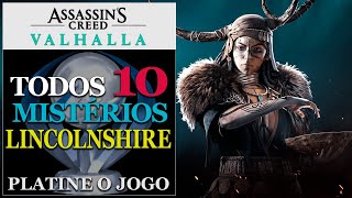 Todos Mistérios de Lincolnshire All Lincolnscire Mysteries – ASSASSINS CREED VALHALLA [upl. by Brentt684]