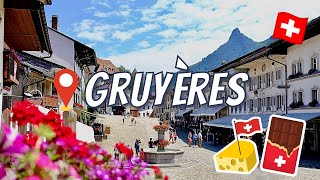 GRUYERES SWITZERLAND  Top things to do Cheese  Chocolate Factory Tour  Moleson Mountain Coaster [upl. by Alletniuq]