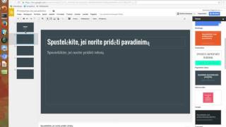 Kaip kurti skaidres Skaidrių temos teksto nustatymai 2 dalis 7–8 klasėms [upl. by Amyaj]