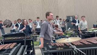 River City Rhythm 2024  Percussion Ensemble Snare Break  Ankeny IA Lot  071424 [upl. by Kopple]