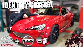 🐒 TURBO ENGINE SWAP BEGINS PROJECT GT86 SR20 Ep1 [upl. by Rainer67]