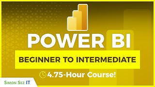 Microsoft Power BI Beginner to Intermediate Course 4 Hours Data Visualization Training [upl. by Liryc379]