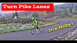 Cycling the Turn Pike lanes  West Yorkshire Im a cyclist and I live in the Pennines [upl. by Tiertza]