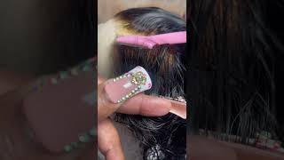 Easy natural hairline tutorial ❤️ what other methods do you use  reshinehair shorts tutorial [upl. by Valentina55]