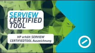 SERVIEW CertifiedTool Auszeichnung für HP [upl. by Skantze95]