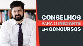 Conselhos para o iniciante em concursos  Fernando Mesquita [upl. by Corbie623]