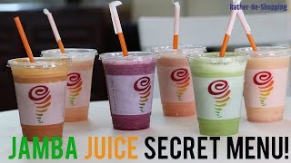 Jamba Juice Secret Menu Find Your New Favorite Smoothie [upl. by Mikihisa374]