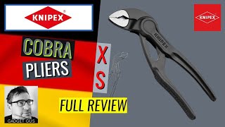 🇩🇪 Knipex Cobra XS Water Pump Pliers  A Super Useful Carry  UNBOXING  87 00 100 Review  EDC [upl. by Debra]