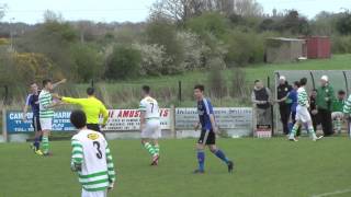 Lurgan Celtic FC 0 Armagh City FC 1 120414 [upl. by Rednav]