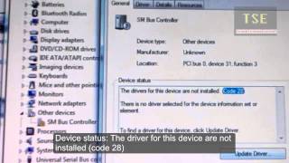 How to fix SM Bus Controller driver problem in Windows 7 64 bit [upl. by Atwahs]