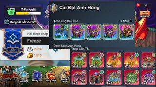 Gold Tower Defence  Review acc của mình Trần Dũng  Dũng GTD goldtowerdefence [upl. by Devitt]