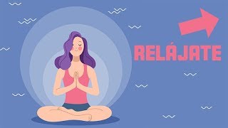 TALLER DE RELAJACIÓN para JÓVENES  💆‍♂️ RELAJARSE en 5 MINUTOS 💆‍♀️ [upl. by Elmina]