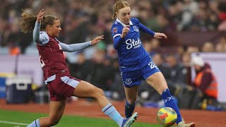 Aston Villa v Everton  Round 8  Barclays WSL 202324 [upl. by Arlie]