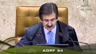 Cezar Peluso  Voto ADPF 54 na íntegra  Aborto dos anencéfalos [upl. by Lorrimer]