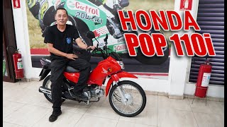 CHINA E A HONDA POP 110i 2023 [upl. by Yelyab544]