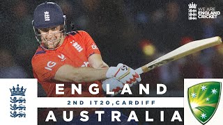 Livingstone Smashes Stunning 87  Highlights  England v Australia  2nd Men’s Vitality IT20 2024 [upl. by Yajiv852]