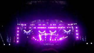 Johnny Hallyday  Tour 66  Stade de France 2009  Ca ne finira jamais  feu dartifice [upl. by Micah]