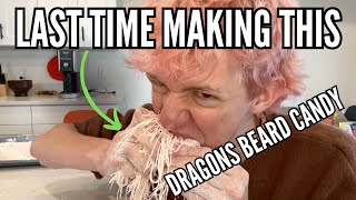 MAKING DRAGONS BEARD CANDY FOR THE LAST TIME [upl. by Etiam]