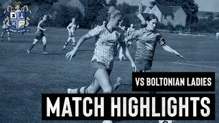 VS Boltonian Ladies A 5 Sept 2021  Match Highlights  Bury AFC [upl. by Stubbs]