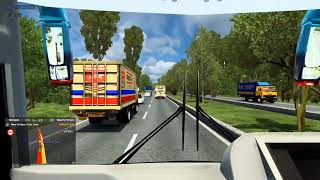 HANIF 🆚 MARSA  DhakaCheattagong  ETS2 Deshi Bus Race2024  BDNextGen V5 Paid Version [upl. by Thursby]