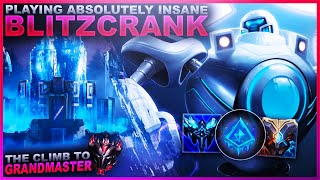 PLAYING ABSOLUTELY INSANE ON BLITZCRANK  League of Legends [upl. by Heida]