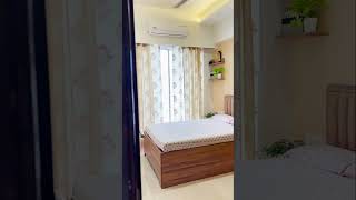 Modern style interior  2bhk interior  Interior designer in goregoan interiordesigners goregoan [upl. by Enelime557]