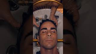 ASMR Extremely Satisfying Head Water Massage for Deep Sleep and Relaxation shorts [upl. by Nathanoj]