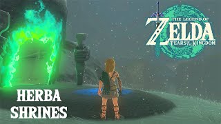 Zelda Tears of the Kingdom – All Shrines Locations amp Solutions Herba [upl. by Ecirtaeb512]