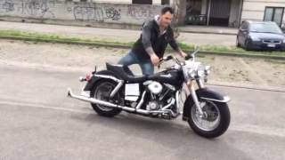 Cool sound from our shovelhead [upl. by Oicelem]