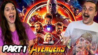 Avengers Infinity War PART 12 Film Reaction  FIRST TIME WATCHING [upl. by Bohannon551]