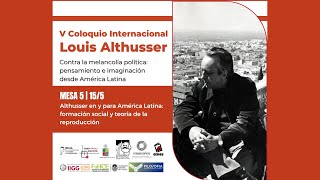 V Coloquio Althusser  2024  Mesa 5 [upl. by Annahsit]